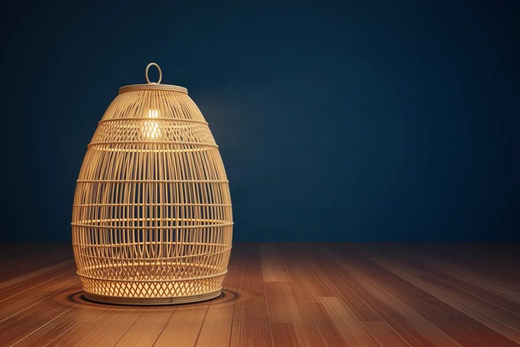 Ảnh minh hoạ lồng tre đan cho mục hỏi đáp đá gà BJ88