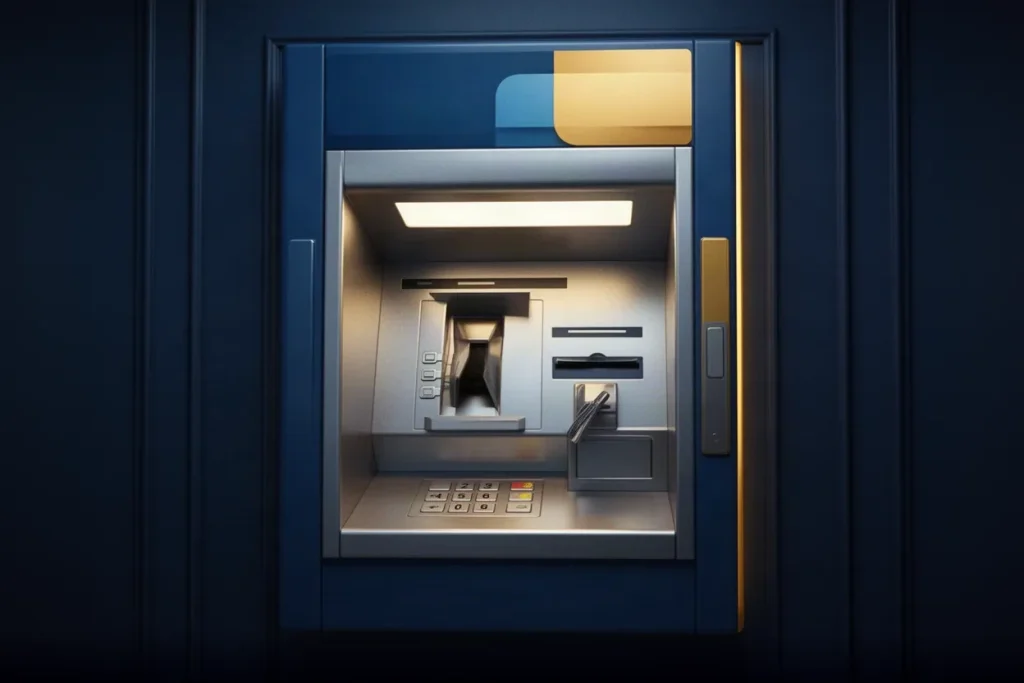 Ảnh minh hoạ cây ATM cho mục rút tiền hướng dẫn BJ888
